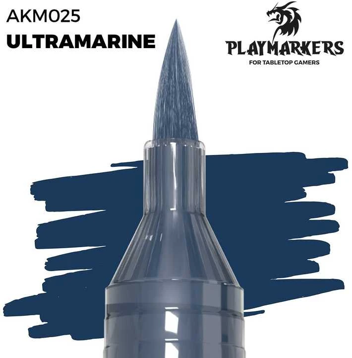 AK Interactive Ultramarine akrilinis žymeklis su teptuko galiuku