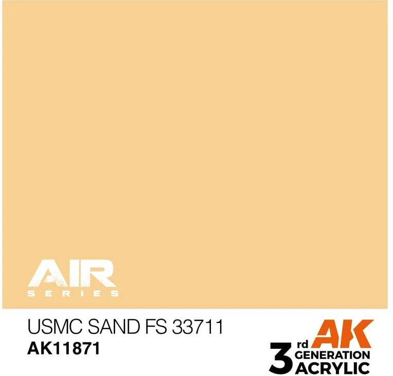 AK Interactive USMC Sand FS33711 akriliniai lėktuvų dažai 17 ml