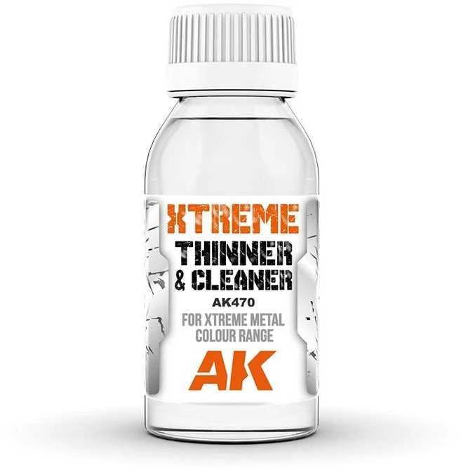AK Interactive Xtreme aerografo valiklis ir skiediklis metaliniams dažams 100ml