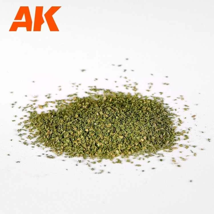 AK Interactive žalia samanų tekstūra dioramoms ir maketams AK8260