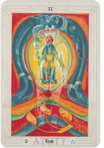 AGM Aleister Crowley Thoth Standard Taro Kortos Lenkų Kalba
