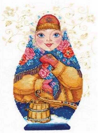 Alisa Beldizart PARDAVIMAS Matrioškos. Žiemos grožis S6-07 (D)