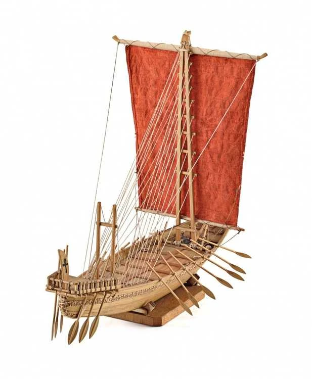 Amati Egiptiečių laivas – medinis modelio rinkinys 1/50 (B1403)