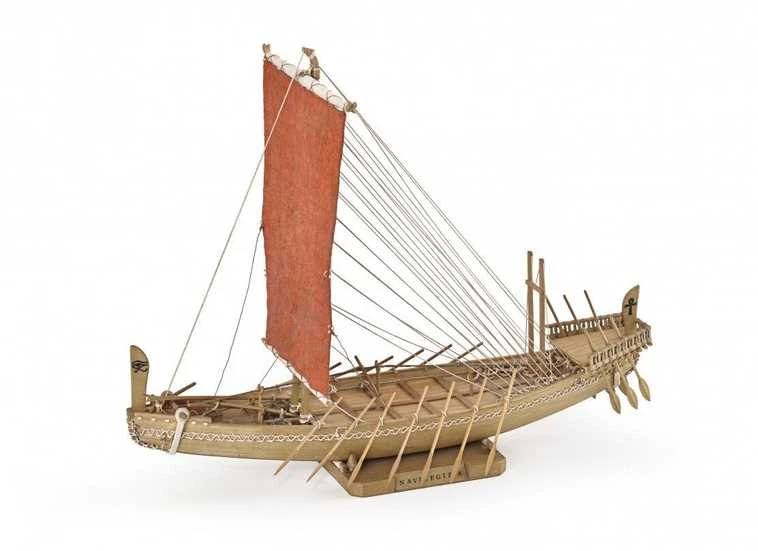 Amati Egiptiečių laivas – medinis modelio rinkinys 1/50 (B1403)