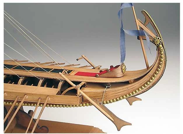 Amati Graikų birema – medinis laivo modelio rinkinys 1:35, 55,9 cm