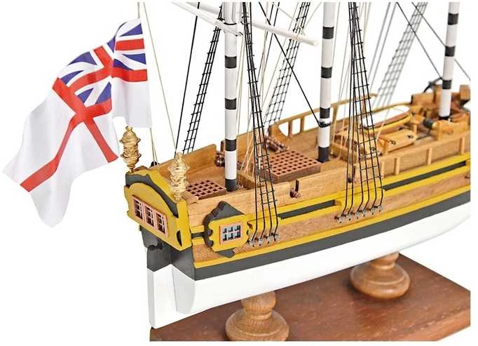 Amati H.M.S. Bounty medinio laivo rinkinys 1/135 – Pirmas žingsnis