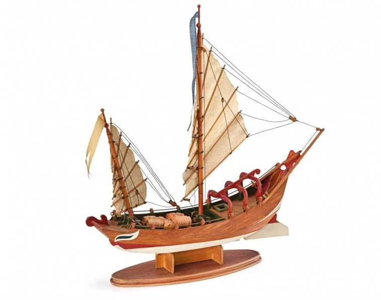 Amati Sampang medinis laivo modelio rinkinys 34 cm (Italija)