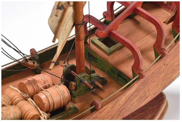 Amati Sampang medinis laivo modelio rinkinys 34 cm (Italija)