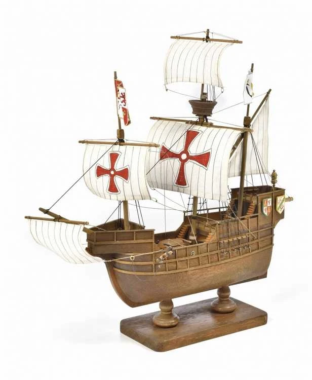 Amati Santa Maria medinis laivo modelio rinkinys 1:100, Pirmas žingsnis