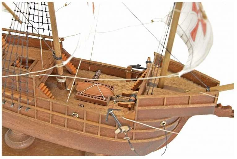 Amati Santa Maria medinis laivo modelio rinkinys 1:100, Pirmas žingsnis