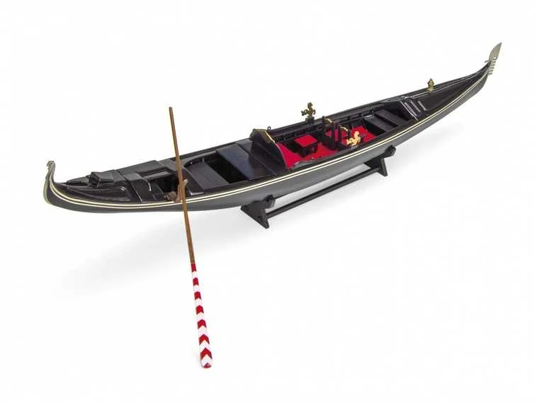 Amati Venecijos gondola 1:22 medinis modelio rinkinys, 49,5 cm, A571