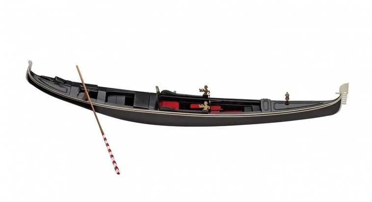 Amati Venecijos gondola 1:22 medinis modelio rinkinys, 49,5 cm, A571