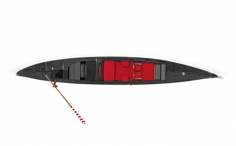 Amati Venecijos gondola 1:22 medinis modelio rinkinys, 49,5 cm, A571