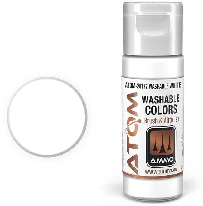 AMMO by MIG Jimenez AMMO by MIG ATOM akriliniai dažai nuplaunama balta 20 ml (20177)
