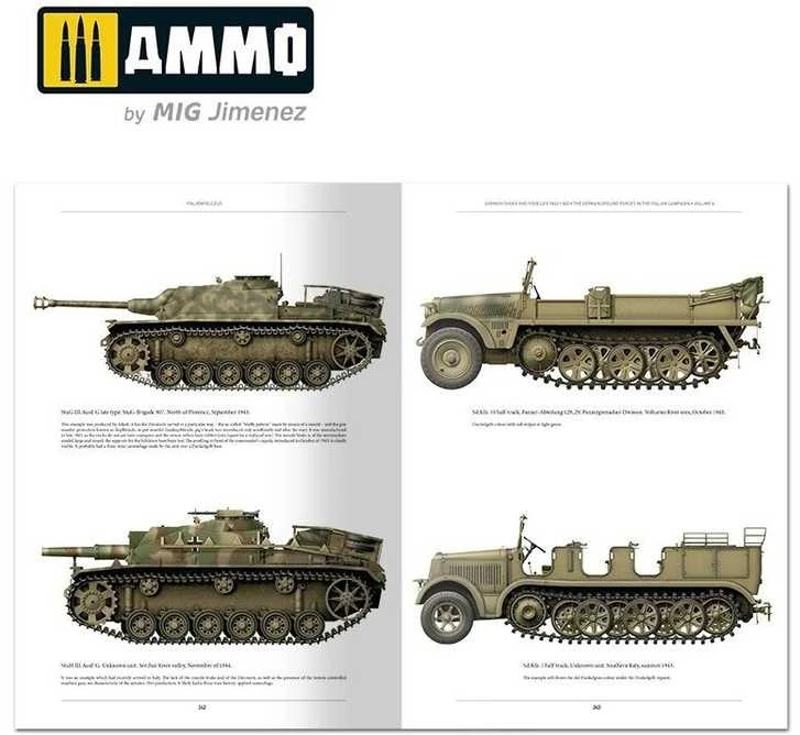 AMMO by MIG Jimenez AMMO by MIG Italienfeldzug 4 tomas: Vokiečių tankai Italijoje 1943–1945 (EN)