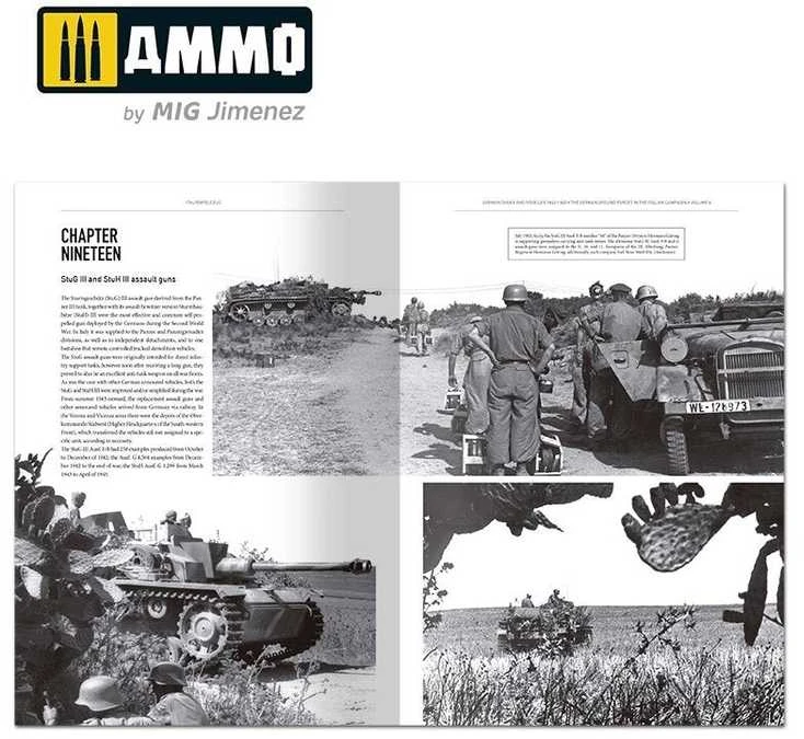 AMMO by MIG Jimenez AMMO by MIG Italienfeldzug 4 tomas: Vokiečių tankai Italijoje 1943–1945 (EN)