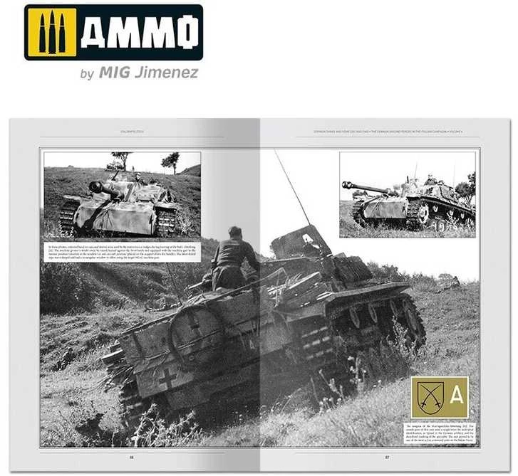 AMMO by MIG Jimenez AMMO by MIG Italienfeldzug 4 tomas: Vokiečių tankai Italijoje 1943–1945 (EN)