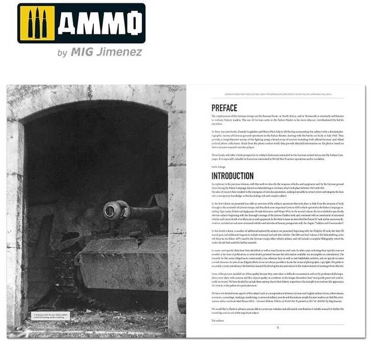 AMMO by MIG Jimenez AMMO by MIG Italienfeldzug 4 tomas: Vokiečių tankai Italijoje 1943–1945 (EN)
