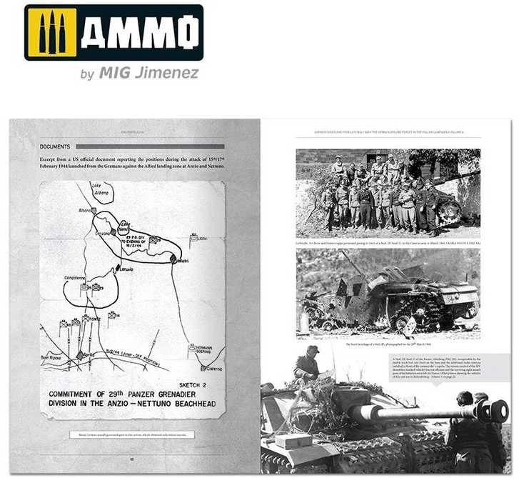 AMMO by MIG Jimenez AMMO by MIG Italienfeldzug 4 tomas: Vokiečių tankai Italijoje 1943–1945 (EN)