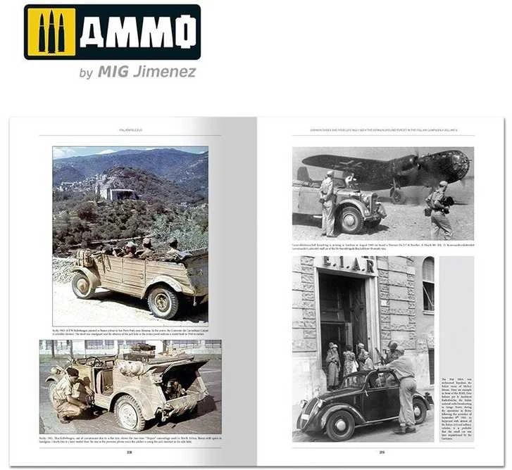 AMMO by MIG Jimenez AMMO by MIG Italienfeldzug 4 tomas: Vokiečių tankai Italijoje 1943–1945 (EN)