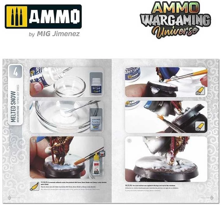 AMMO by MIG Jimenez AMMO by MIG Knyga Nr.05 Frozen Wastelands – Sniego efektai dioramoms (6924)