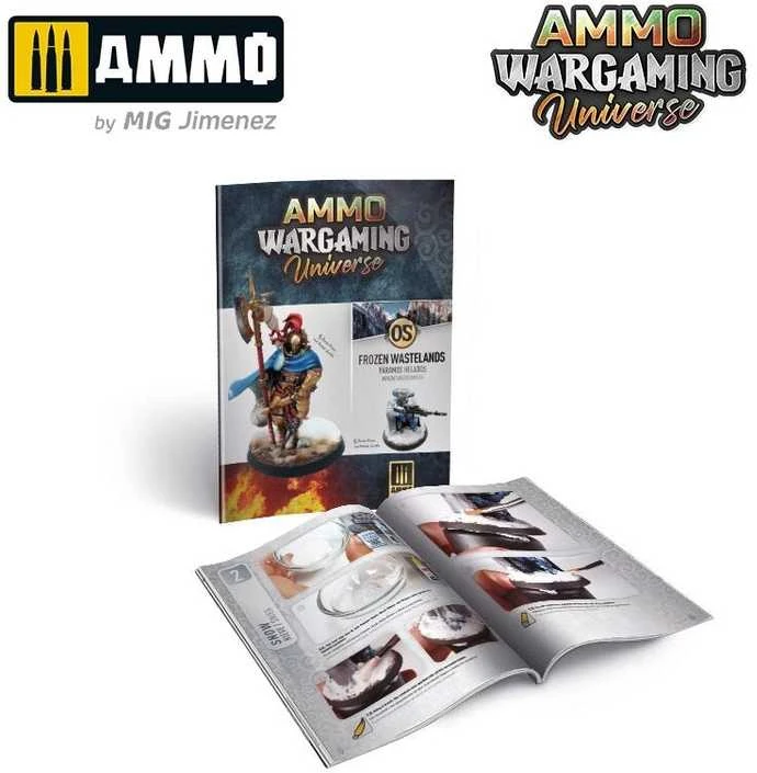 AMMO by MIG Jimenez AMMO by MIG Knyga Nr.05 Frozen Wastelands – Sniego efektai dioramoms (6924)