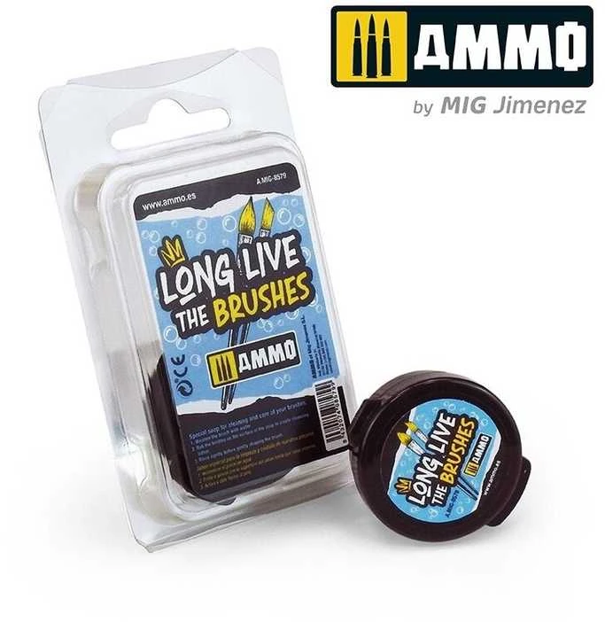 AMMO by MIG Jimenez AMMO by MIG Long Live the Brushes teptukų valymo muilas 10 g