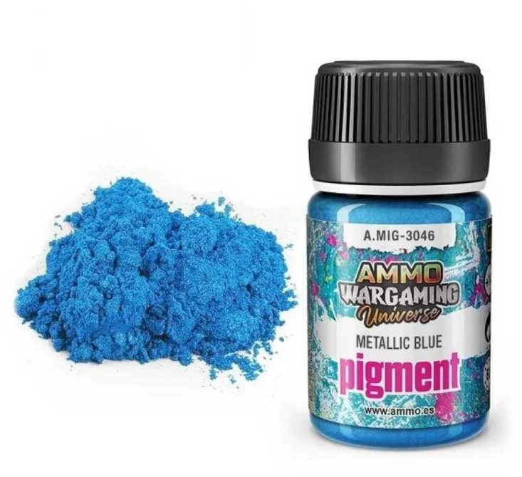 AMMO by MIG Jimenez AMMO by MIG metalinis mėlynas pigmentas 35 ml (A.MIG-3046) modeliavimui