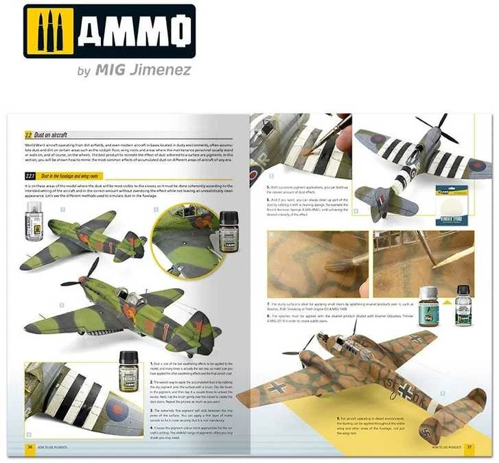 AMMO by MIG Jimenez AMMO by MIG Pigmentų naudojimas: anglų k. vadovas modeliavimui, 6293