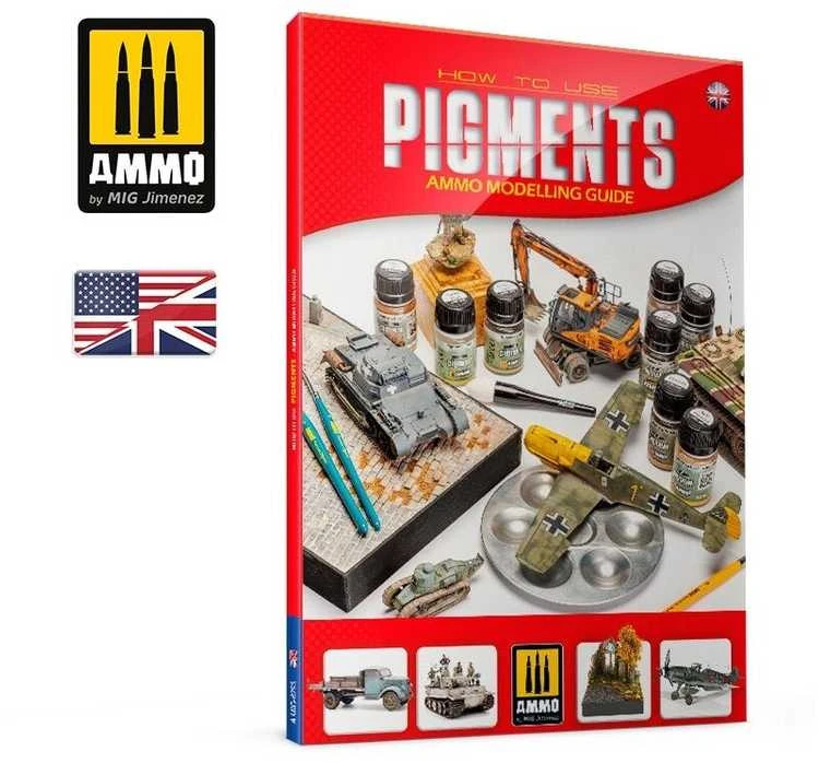 AMMO by MIG Jimenez AMMO by MIG Pigmentų naudojimas: anglų k. vadovas modeliavimui, 6293