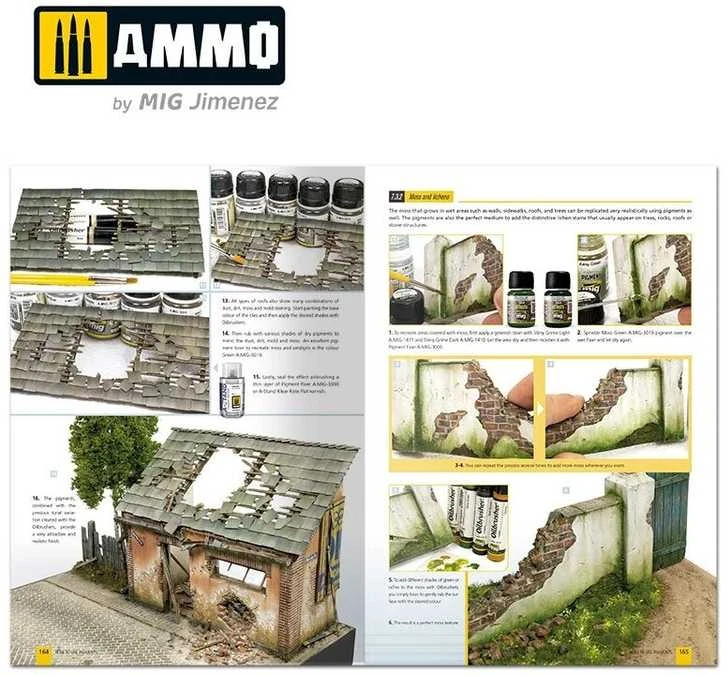 AMMO by MIG Jimenez AMMO by MIG Pigmentų naudojimas: anglų k. vadovas modeliavimui, 6293