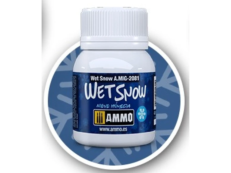 AMMO by MIG Jimenez AMMO by Mig Wet Snow 40 ml – tirpstančio sniego efektui (2081)