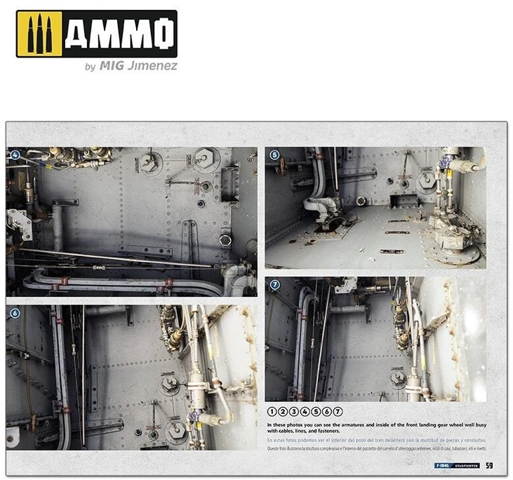 AMMO by MIG Jimenez AMMO F-104G Starfighter vizualinis modeliuotojo gidas, 6004