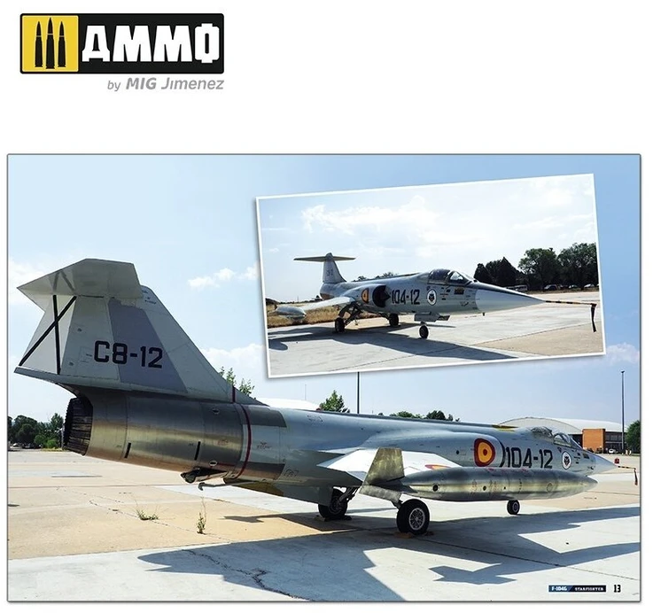 AMMO by MIG Jimenez AMMO F-104G Starfighter vizualinis modeliuotojo gidas, 6004