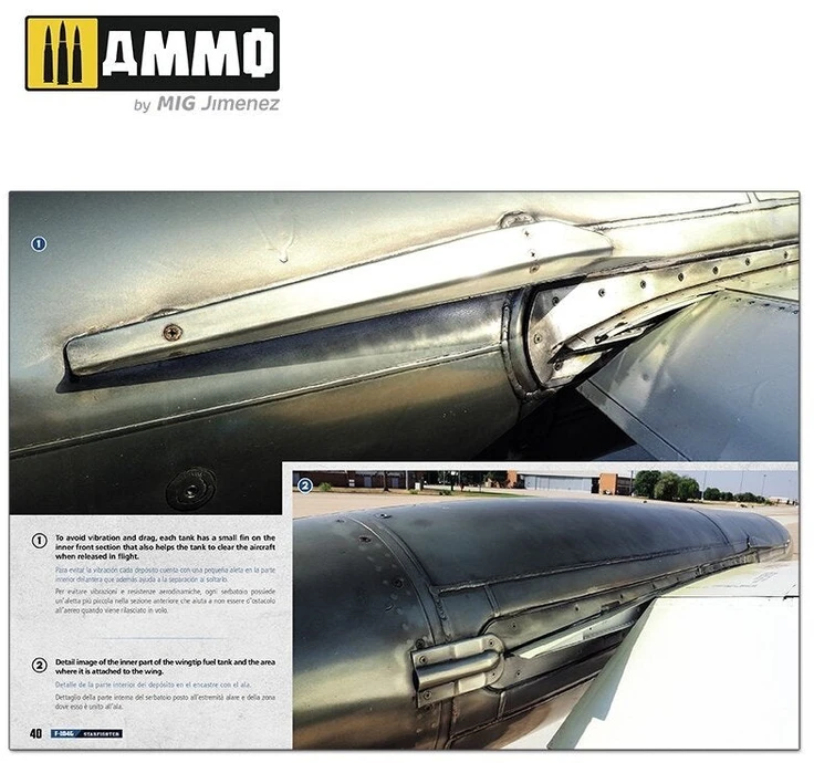 AMMO by MIG Jimenez AMMO F-104G Starfighter vizualinis modeliuotojo gidas, 6004