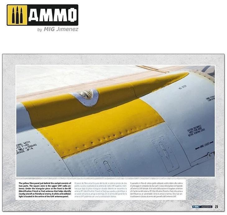 AMMO by MIG Jimenez AMMO F-104G Starfighter vizualinis modeliuotojo gidas, 6004