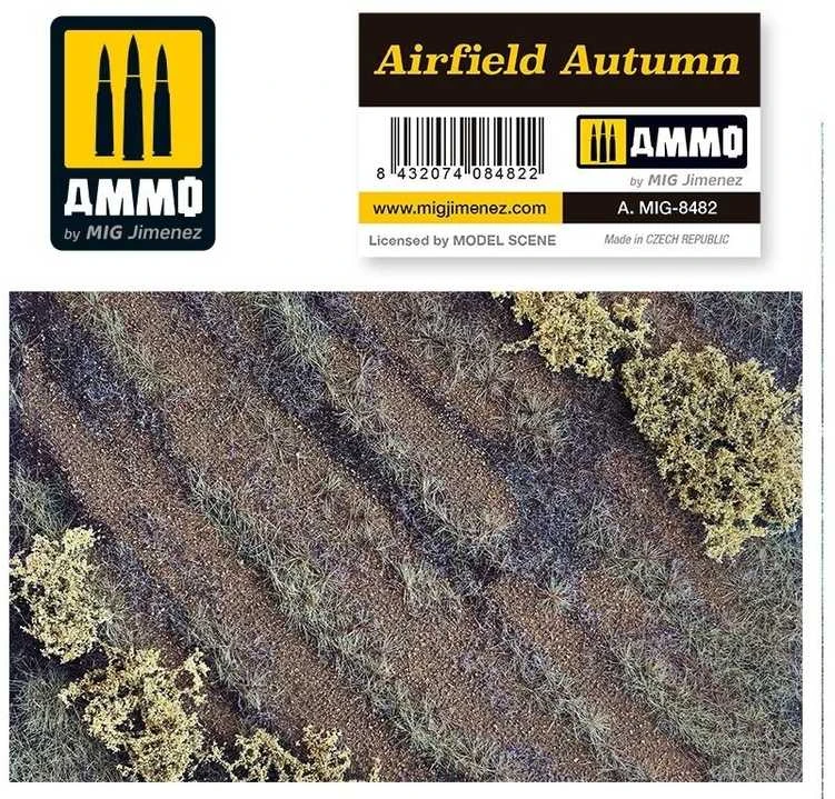 AMMO by MIG Jimenez AMMO MIG aerodromo kilimėlis AIRFIELD AUTUMN 245x245 mm