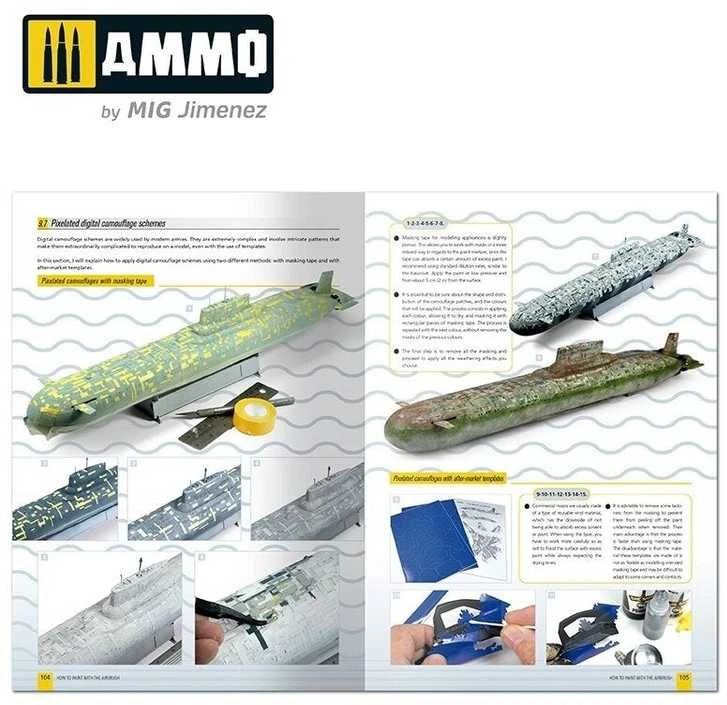AMMO by MIG Jimenez AMMO MIG aerografo dažymo vadovas anglų k., 179 p.