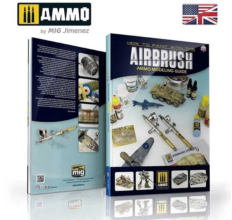 AMMO by MIG Jimenez AMMO MIG aerografo dažymo vadovas anglų k., 179 p.