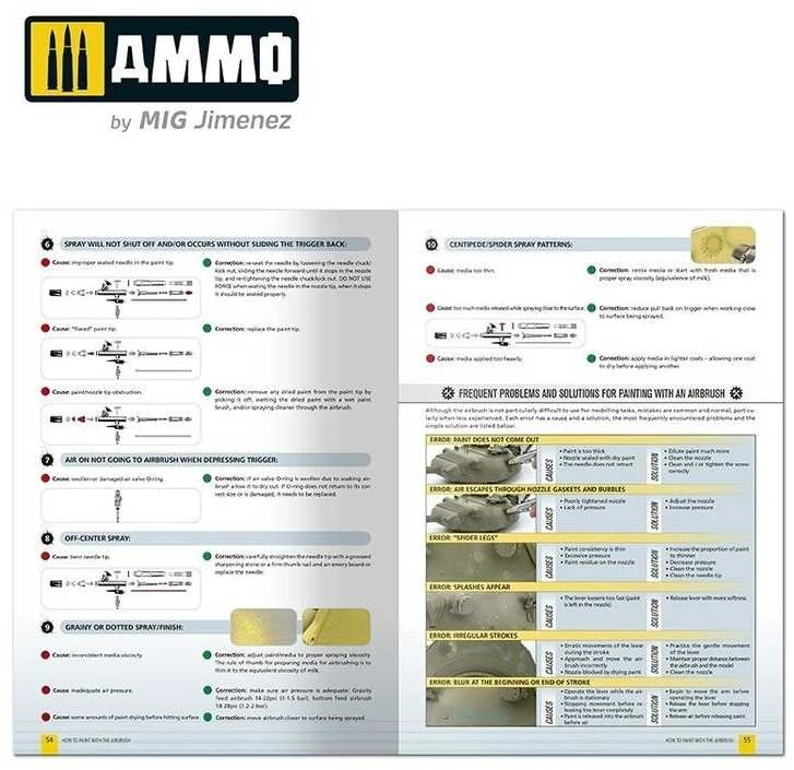 AMMO by MIG Jimenez AMMO MIG aerografo dažymo vadovas anglų k., 179 p.
