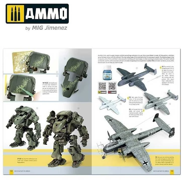 AMMO by MIG Jimenez AMMO MIG aerografo dažymo vadovas anglų k., 179 p.