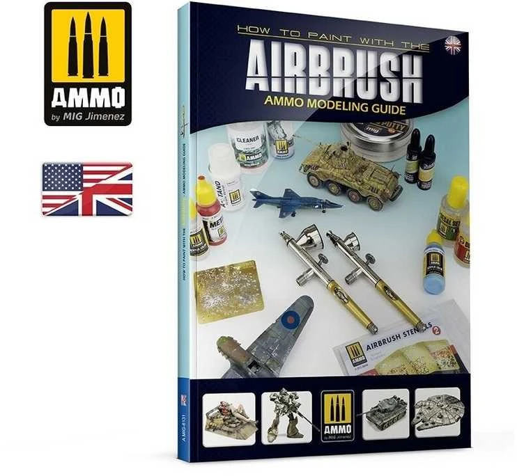 AMMO by MIG Jimenez AMMO MIG aerografo dažymo vadovas anglų k., 179 p.