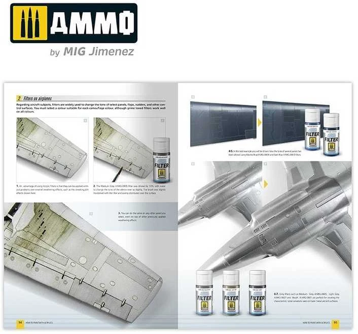 AMMO by MIG Jimenez AMMO MIG akrilinių dažų vadovas modelių dažymui 2.0 (EN)