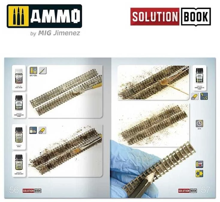 AMMO by MIG Jimenez AMMO MIG: Antrojo PK vokiečių vidurio karo šarvuočių dažymo vadovas 6527