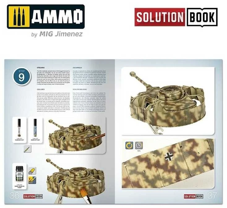 AMMO by MIG Jimenez AMMO MIG: Antrojo PK vokiečių vidurio karo šarvuočių dažymo vadovas 6527