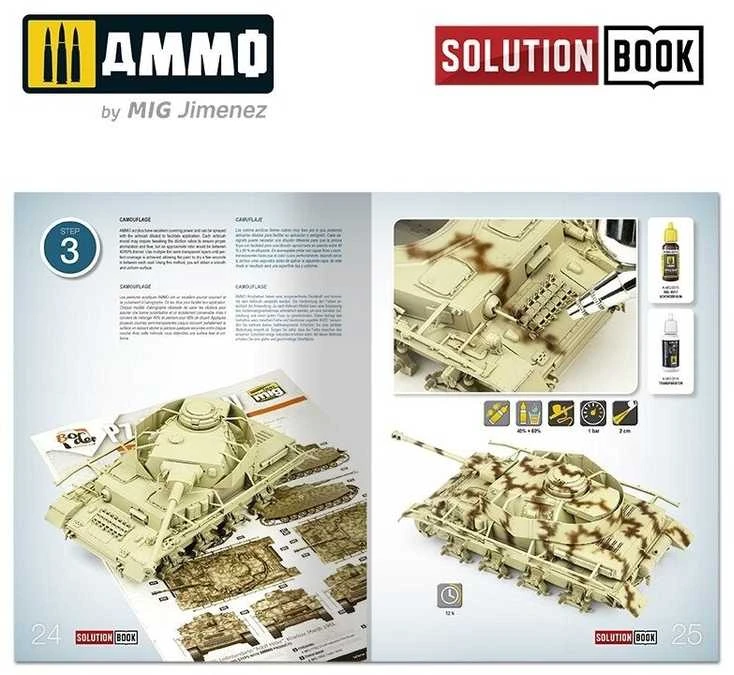 AMMO by MIG Jimenez AMMO MIG: Antrojo PK vokiečių vidurio karo šarvuočių dažymo vadovas 6527