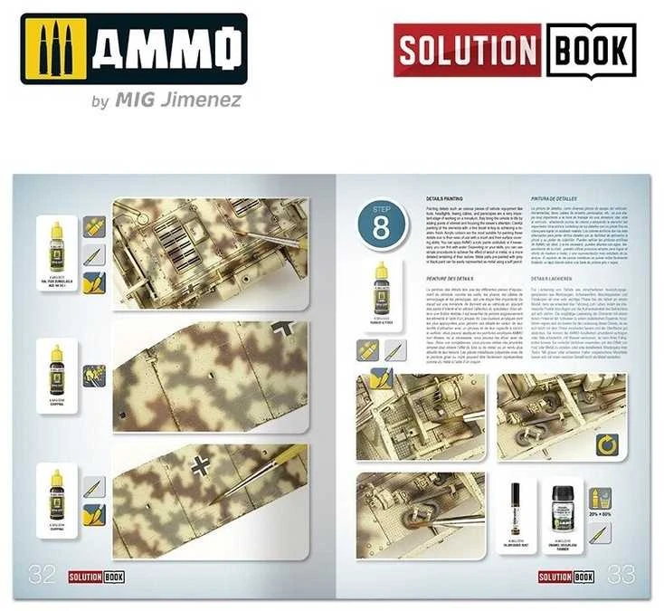 AMMO by MIG Jimenez AMMO MIG: Antrojo PK vokiečių vidurio karo šarvuočių dažymo vadovas 6527