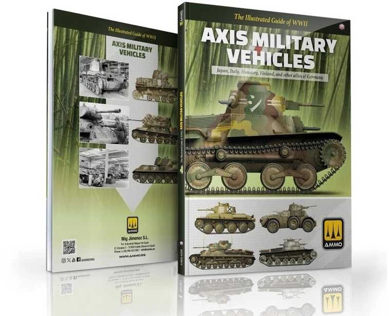 AMMO by MIG Jimenez AMMO MIG Ašies karinės technikos iliustruotas gidas knyga (EN)