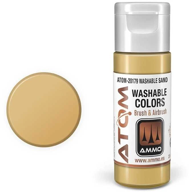 AMMO by MIG Jimenez AMMO MIG ATOM akriliniai dažai – Washable Sand, 20 ml (20179)