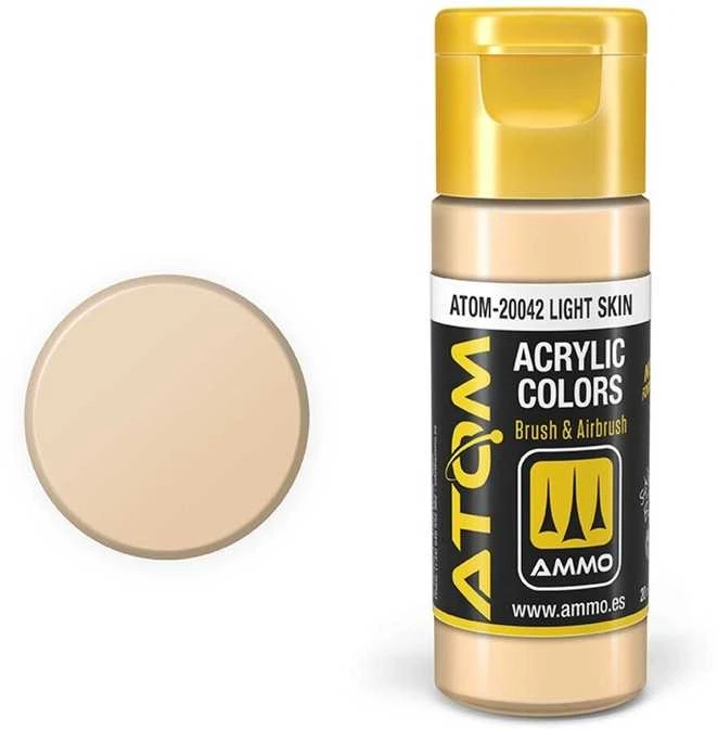 AMMO by MIG Jimenez AMMO MIG ATOM akriliniai dažai Šviesi oda 20 ml (20042)